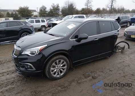 2017 Buick Envision Essence z USA, uszkodzony, nr VIN LRBFXBSA9HD016238